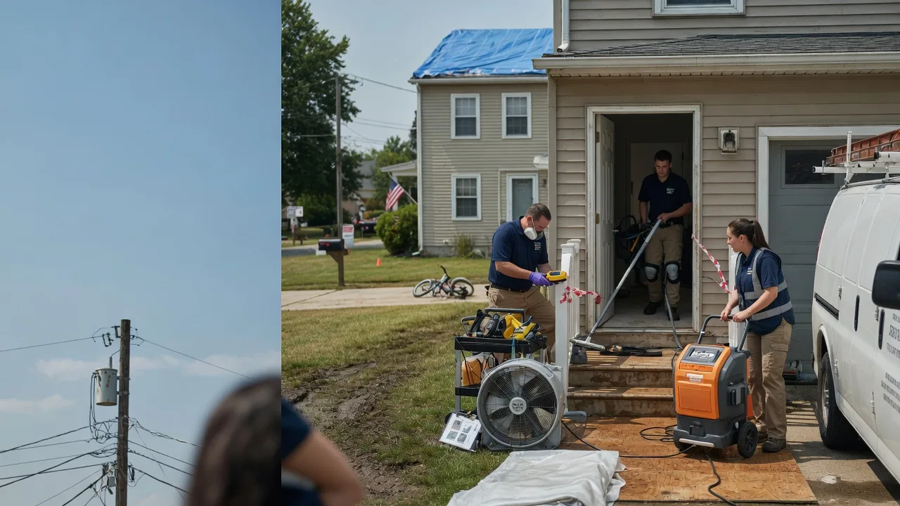 Water Damage Repair in Colcord, OK near me